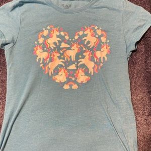 Children’s Place Unicorn Heart Tee